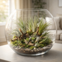 Tillandsien 24er Mix (6 Sorten x4) – 5–22 cm Luftpflanzen Set – Pflegeleicht ohne Erde – Tillandsia Bromelien – Deko Pflanzen für Zuhause, Terrarium & Geschenk – plastikfrei verpackt