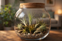 Tillandsien 8er Mix – 8 verschiedene Luftpflanzen (5–22 cm) | Tillandsia Set | Pflegeleicht, ohne Erde | Luftpflanzen Deko für Zuhause, Terrarium & Büro | inkl. Pflegeanleitung