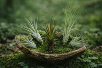Tillandsien 8er Mix – 8 verschiedene Luftpflanzen (5–22 cm) | Tillandsia Set | Pflegeleicht, ohne Erde | Luftpflanzen Deko für Zuhause, Terrarium & Büro | inkl. Pflegeanleitung