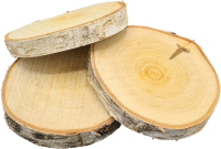 Birkenscheibe 14-17 cm