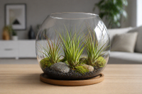 Tillandsia tricolor L ca. 20 cm – Luftpflanze | Bromelie | ideal für Terrarium, Deko & DIY Pflanzengestecke